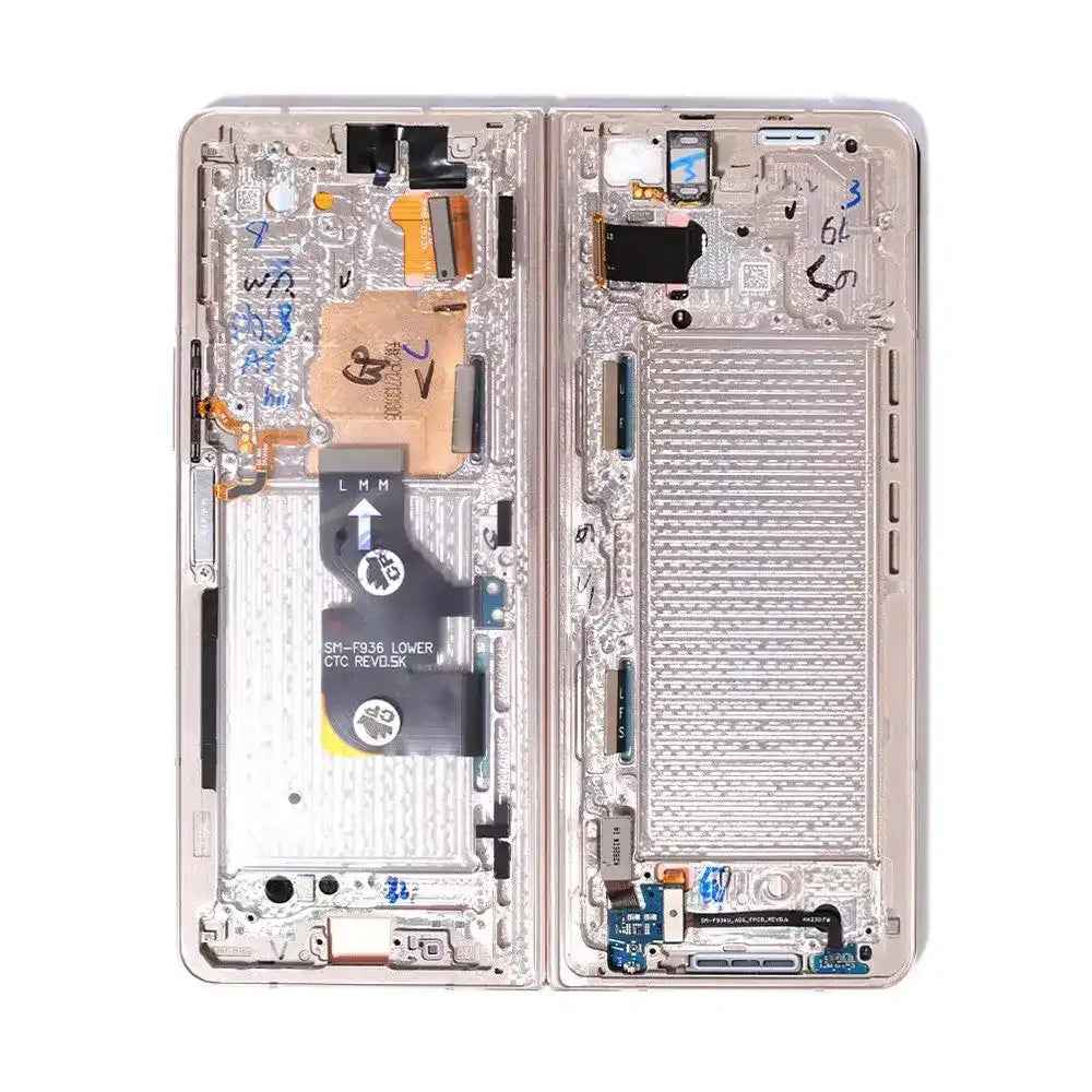 Samsung Galaxy Z Fold4 F936B Screen Digitizer Replacement with Frame GH82-29461C (Service Pack)-Beige