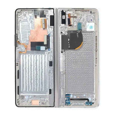 Samsung Galaxy Z Fold5 F946B OLED Screen Replacement with Frame GH82-34738B (Service Pack)-Cream