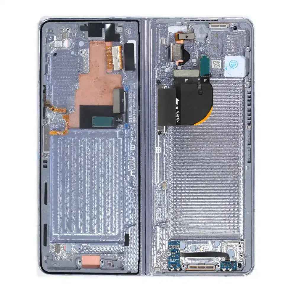 Samsung Galaxy Z Fold5 F946B OLED Screen Replacement with Frame GH82-34738C (Service Pack)-Blue