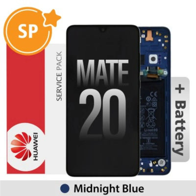 (Service Pack) LCD Screen Repair for Huawei Mate 20 02352FQM -Midnight Blue SP - Service Pack OEM