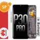 (Service Pack) LCD Screen Repair for Huawei P30 Pro with Battery 02352PGH -Breathing Crystal