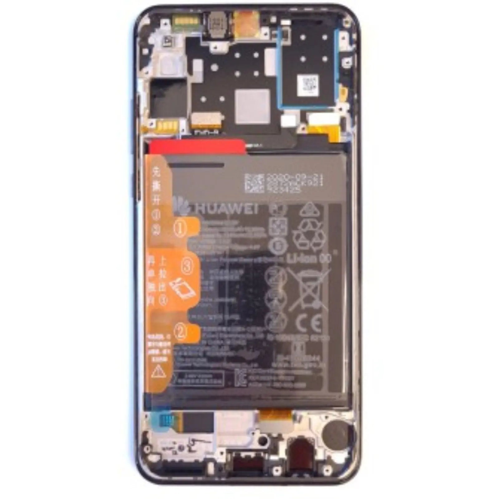 (Service Pack) LCD Screen Repair for Huawei P30 lite (48MP Rear Camera 2019 Edition) 02352RPW -Midnight Black SP - Service Pack OEM