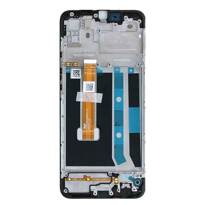 (Service Pack) LCD Screen Repair for OPPO A15 4907272 with Frame -Black