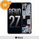 (Service Pack) LCD Screen Repair for OPPO Reno2 Z 4902827 with Frame -Black