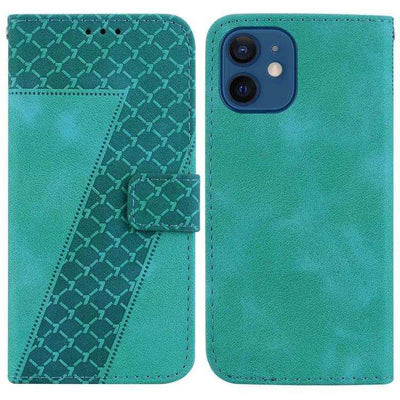 Seven-shaped Embossed Leather Phone Case MyMobile