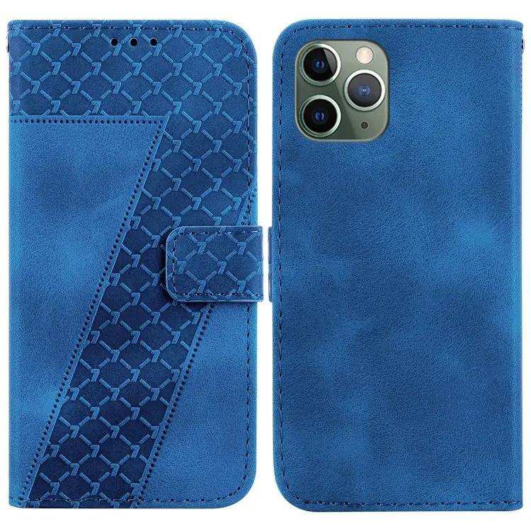Seven-shaped Embossed Leather Phone Case MyMobile