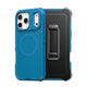 Shockproof Robot Armor Hard Plastic Belt Clip Case Cover With Magnetic Ring for iPhone 17 Pro