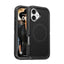 Shockproof Robot Armor Hard Plastic Belt Clip Case Cover With Magnetic Ring for iPhone 17