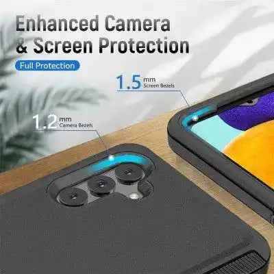 Shockproof Robot Armor Hard Plastic Case with Belt Clip for Samsung Galaxy A36 5G