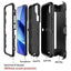 Shockproof Robot Armor Hard Plastic Case with Belt Clip for Samsung Galaxy S25 Plus