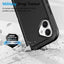 Shockproof Robot Armor Hard Plastic Case with Belt Clip for iPhone 16 Plus Shockproof