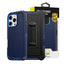 Shockproof Robot Armor Hard Plastic Case with Belt Clip for iPhone 16 Pro Shockproof