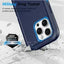 Shockproof Robot Armor Hard Plastic Case with Belt Clip for iPhone 16 Pro Shockproof