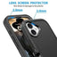 Shockproof Robot Armor Hard Plastic Magsafe Case with Belt Clip for iPhone 16 Shockproof