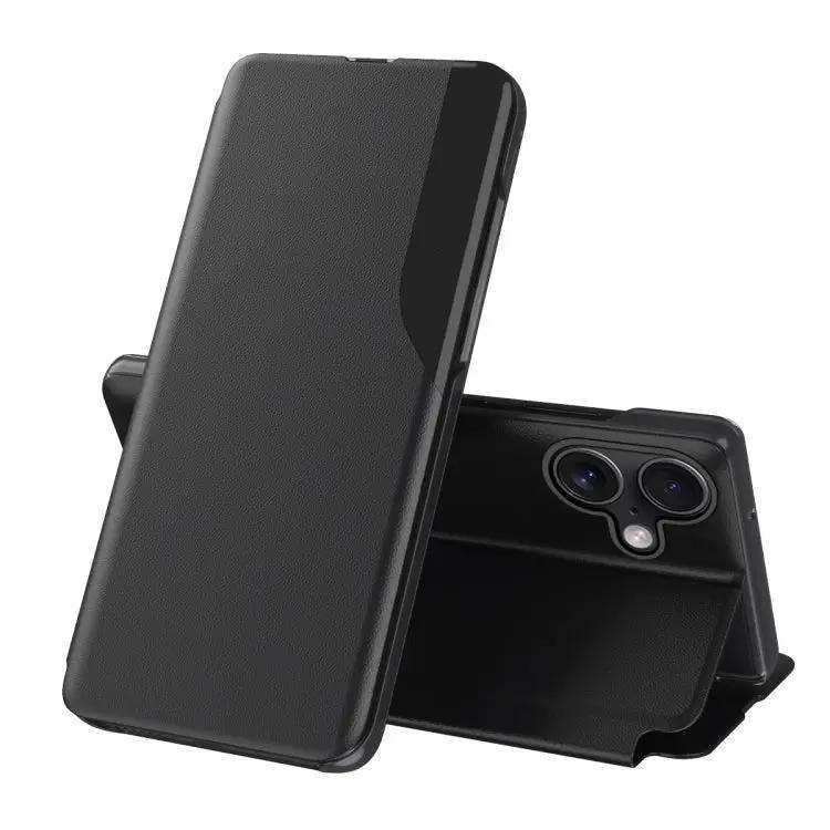 Side Display Flip Leather Phone Case MyMobile