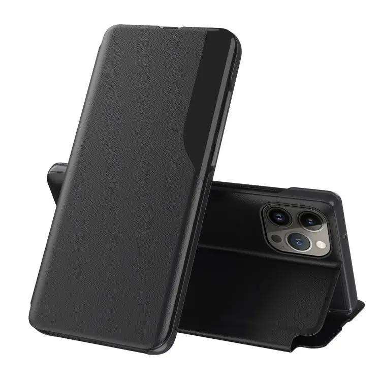 Side Display Flip Leather Phone Case MyMobile