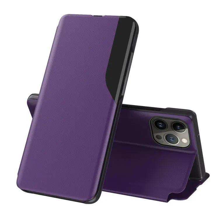 Side Display Flip Leather Phone Case MyMobile