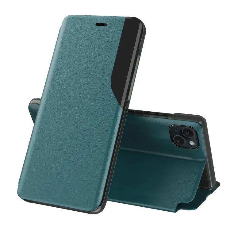 Side Display Flip Leather Phone Case MyMobile