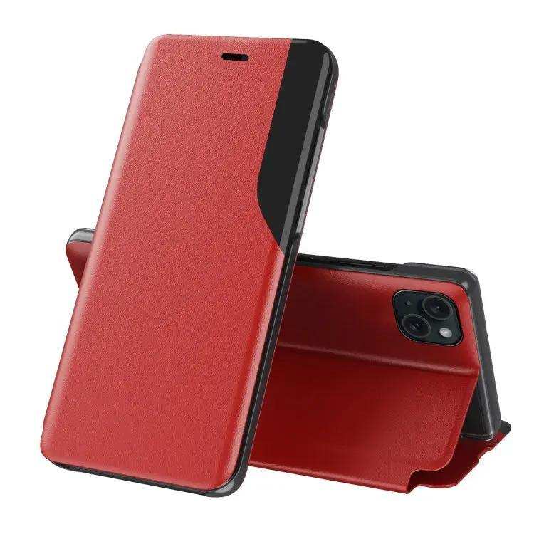Side Display Flip Leather Phone Case MyMobile