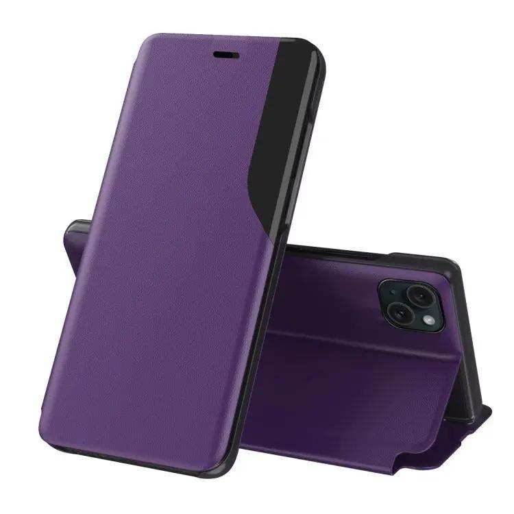 Side Display Flip Leather Phone Case MyMobile