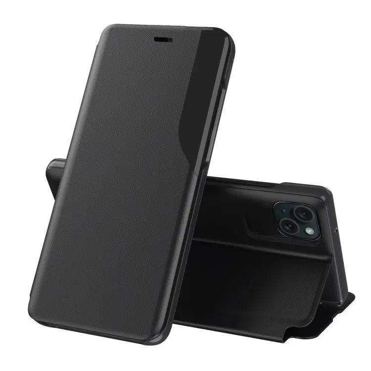 Side Display Flip Leather Phone Case MyMobile