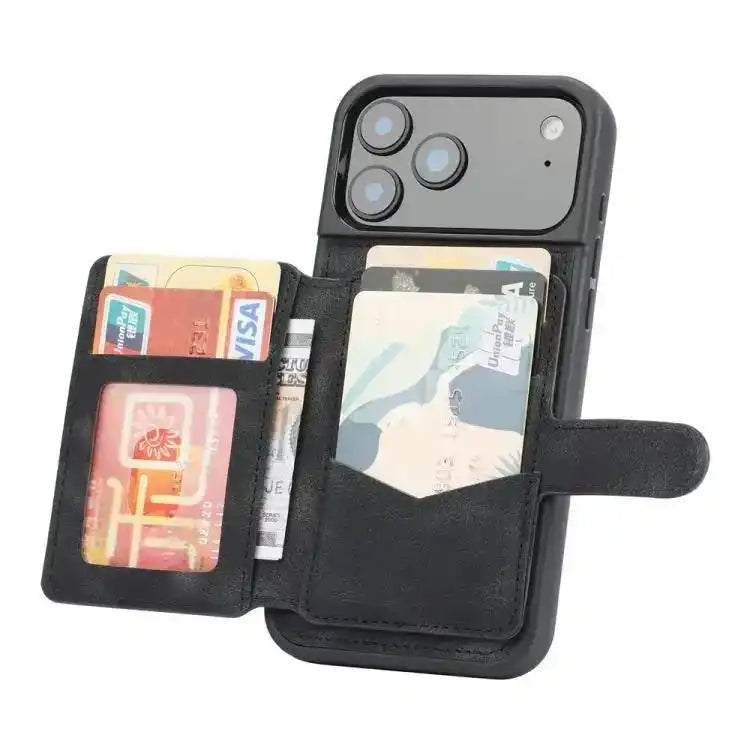 Skin Feel Dream RFID Anti-theft PU Card Bag Phone Case MyMobile