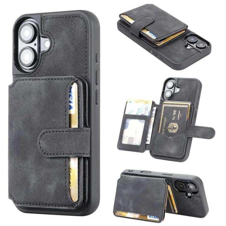 Skin Feel Dream RFID Anti-theft PU Card Bag Phone Case MyMobile
