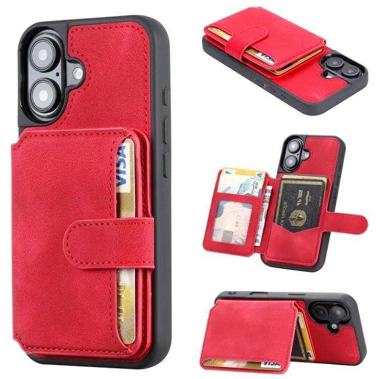 Skin Feel Dream RFID Anti-theft PU Card Bag Phone Case MyMobile