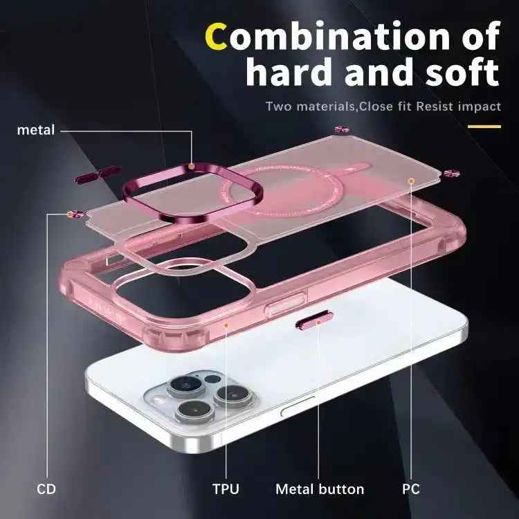 Skin Feel TPU + PC MagSafe Magnetic Phone Case