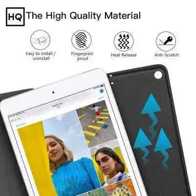 Soft TPU Back Shell Slim Cover Case with Auto Sleep / Wake for iPad Air 3 / Pro 10.5 (2017)