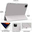 Soft TPU Back Shell Slim Cover Case with Auto Sleep / Wake for iPad Pro 11 (2024)