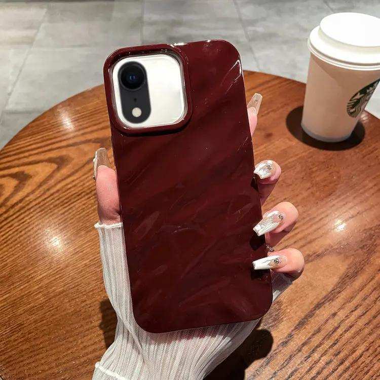 Solid Color Wave Texture TPU Phone Case MyMobile