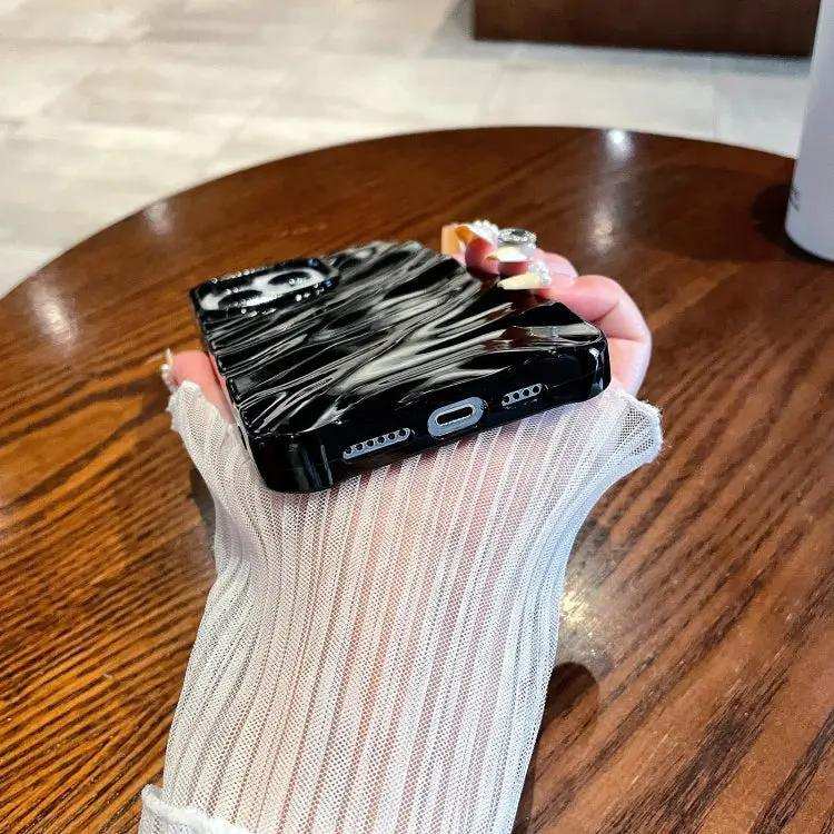 Solid Color Wave Texture TPU Phone Case MyMobile