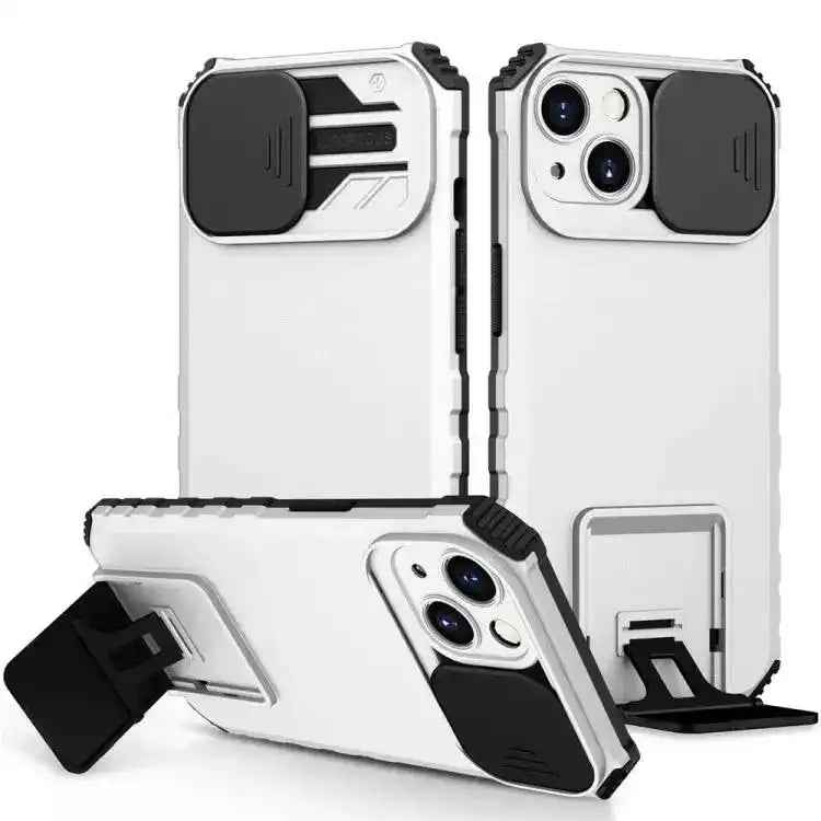 Stereoscopic Holder Sliding Camshield Phone Case