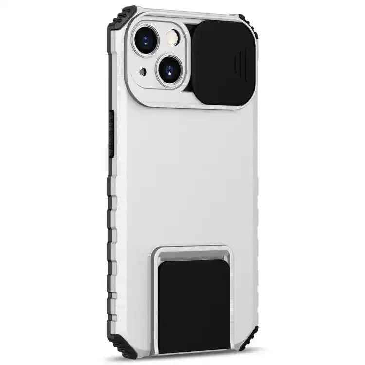 Stereoscopic Holder Sliding Camshield Phone Case