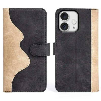 Stitching Horizontal Flip Leather Phone Case MyMobile