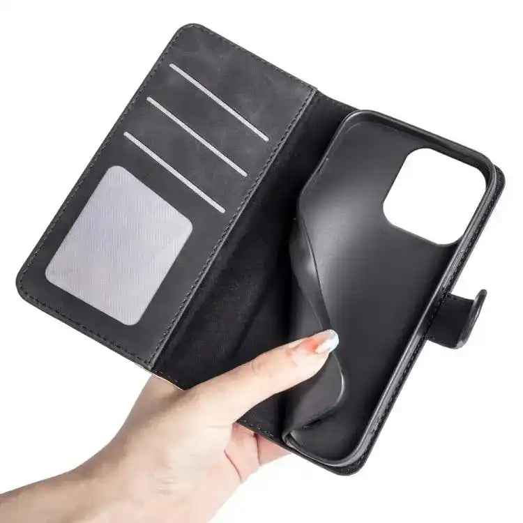Stitching Horizontal Flip Leather Phone Case