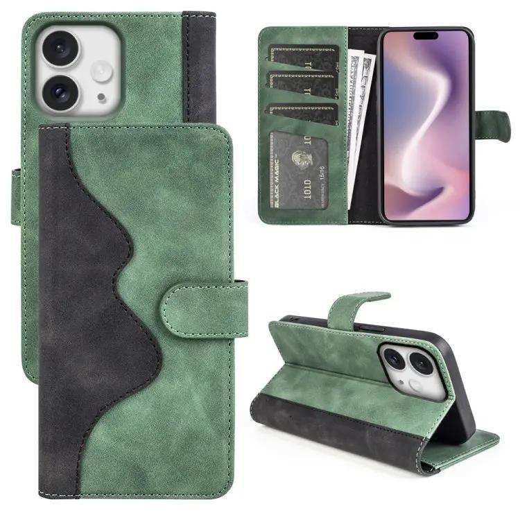 Stitching Horizontal Flip Leather Phone Case MyMobile