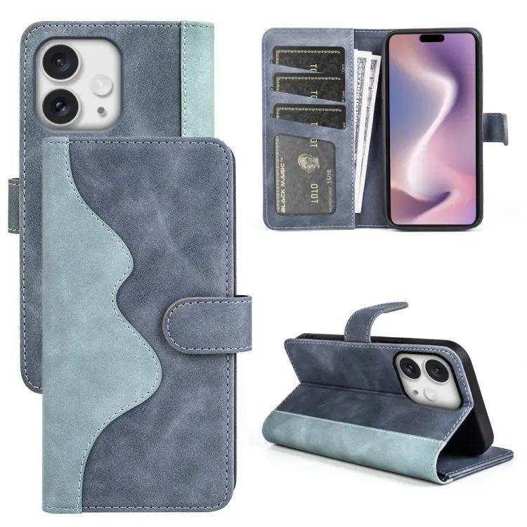 Stitching Horizontal Flip Leather Phone Case MyMobile