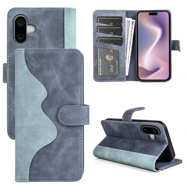 Stitching Horizontal Flip Leather Phone Case MyMobile