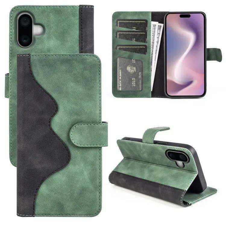 Stitching Horizontal Flip Leather Phone Case MyMobile