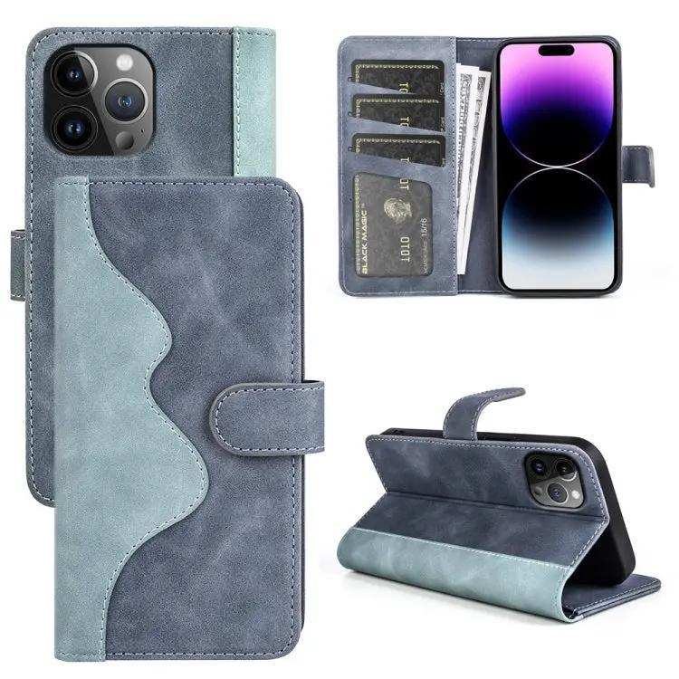 Stitching Horizontal Flip Leather Phone Case MyMobile