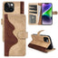 Stitching Horizontal Flip Leather Phone Case MyMobile