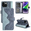 Stitching Horizontal Flip Leather Phone Case MyMobile