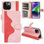Stitching Horizontal Flip Leather Phone Case