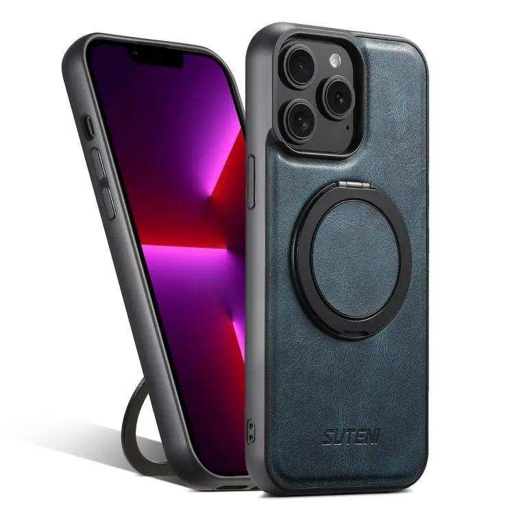 Suteni G3 Oil Wax 360 Rotation Holder MagSafe Back Phone Case Suteni