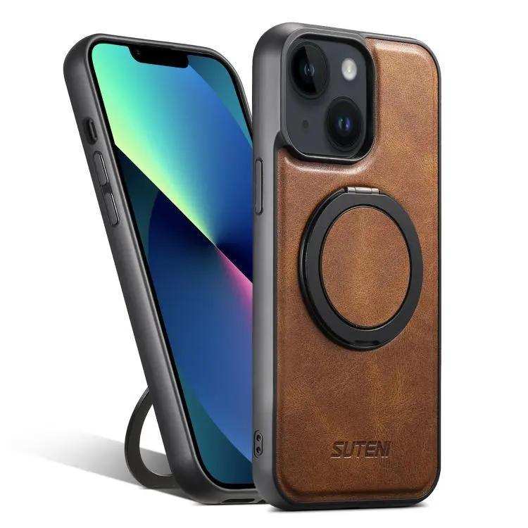 Suteni G3 Oil Wax 360 Rotation Holder MagSafe Back Phone Case Suteni