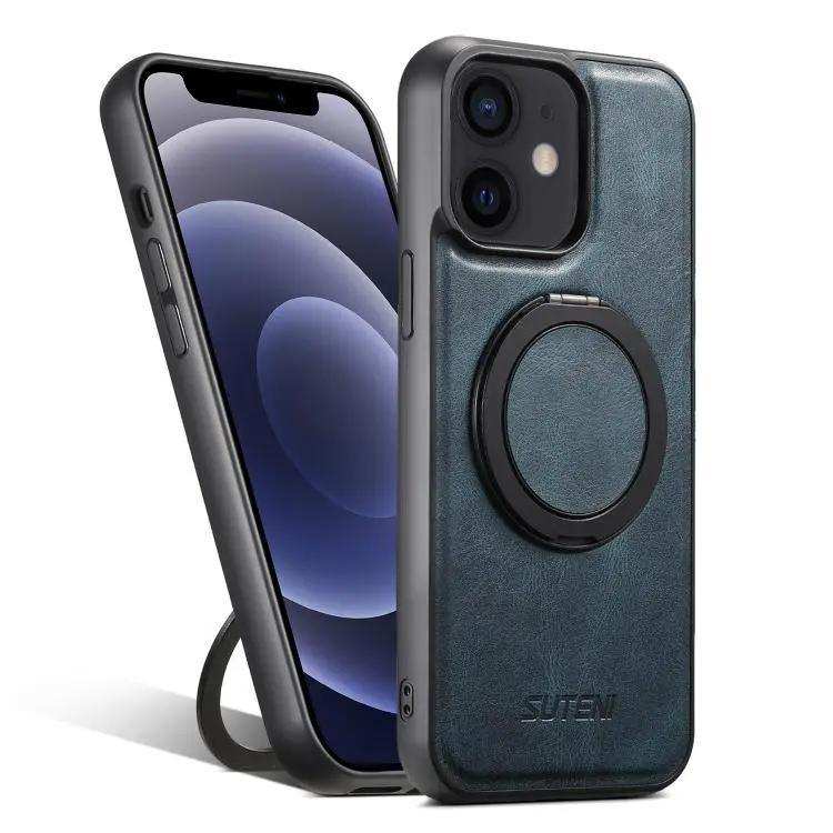 Suteni G3 Oil Wax 360 Rotation Holder MagSafe Back Phone Case Suteni