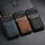 Suteni H02 Leather Wallet Stand Back Phone Case Suteni