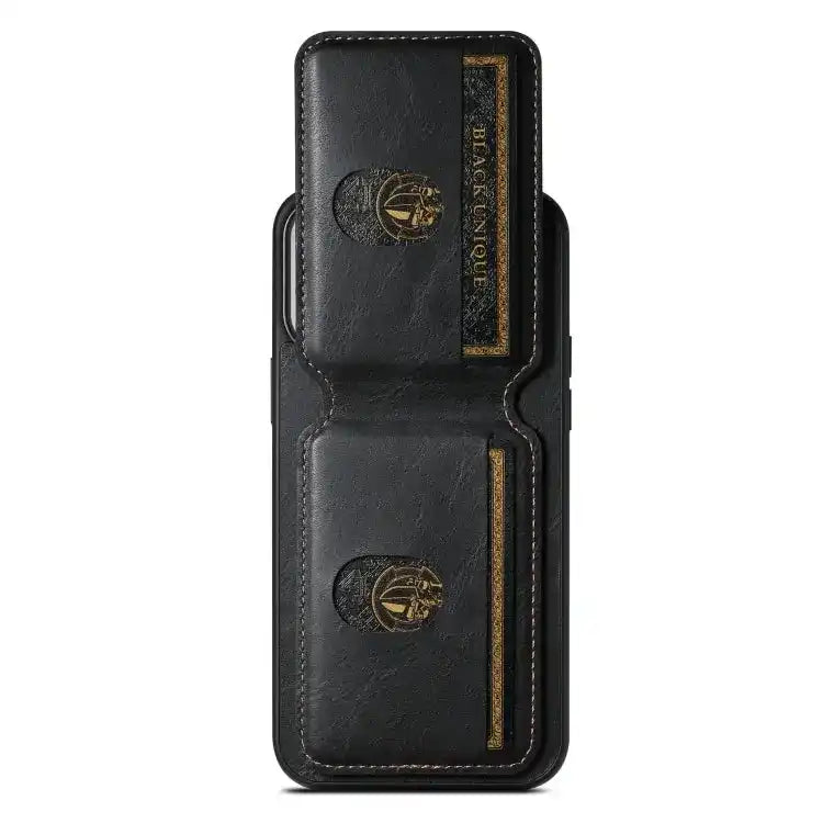 Suteni H02 Leather Wallet Stand Back Phone Case Suteni